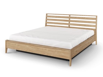 Posteľ Cozy v dubovom prevedení