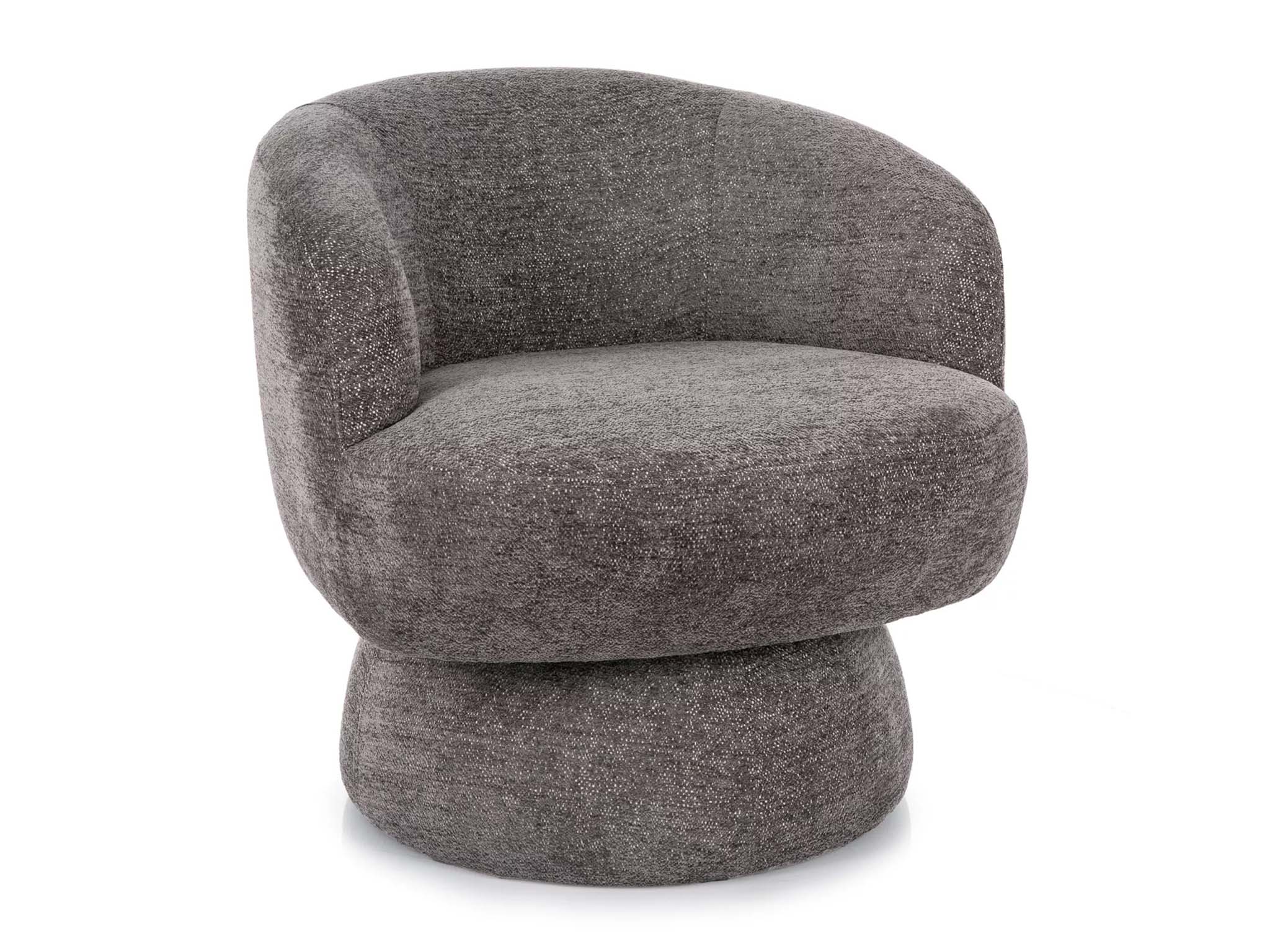 SI Otočné kreslo Cosmic Raven - sivá