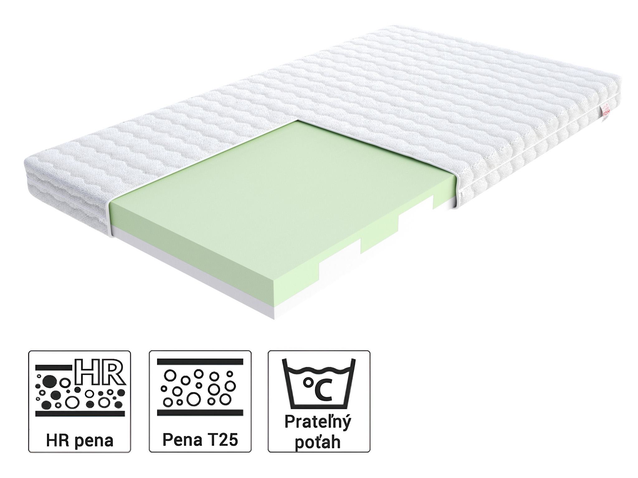 Jaamatrac Penový matrac Lujza 80x160