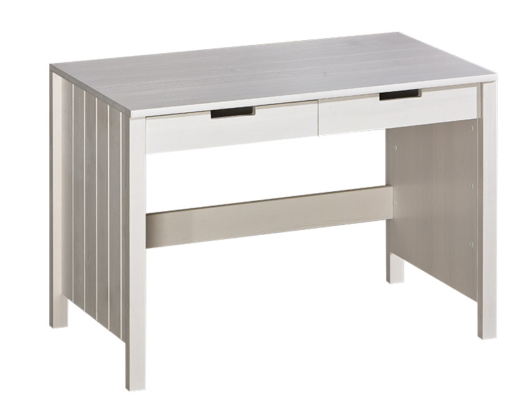 DL Biely drevený písací stôl Tilia 6