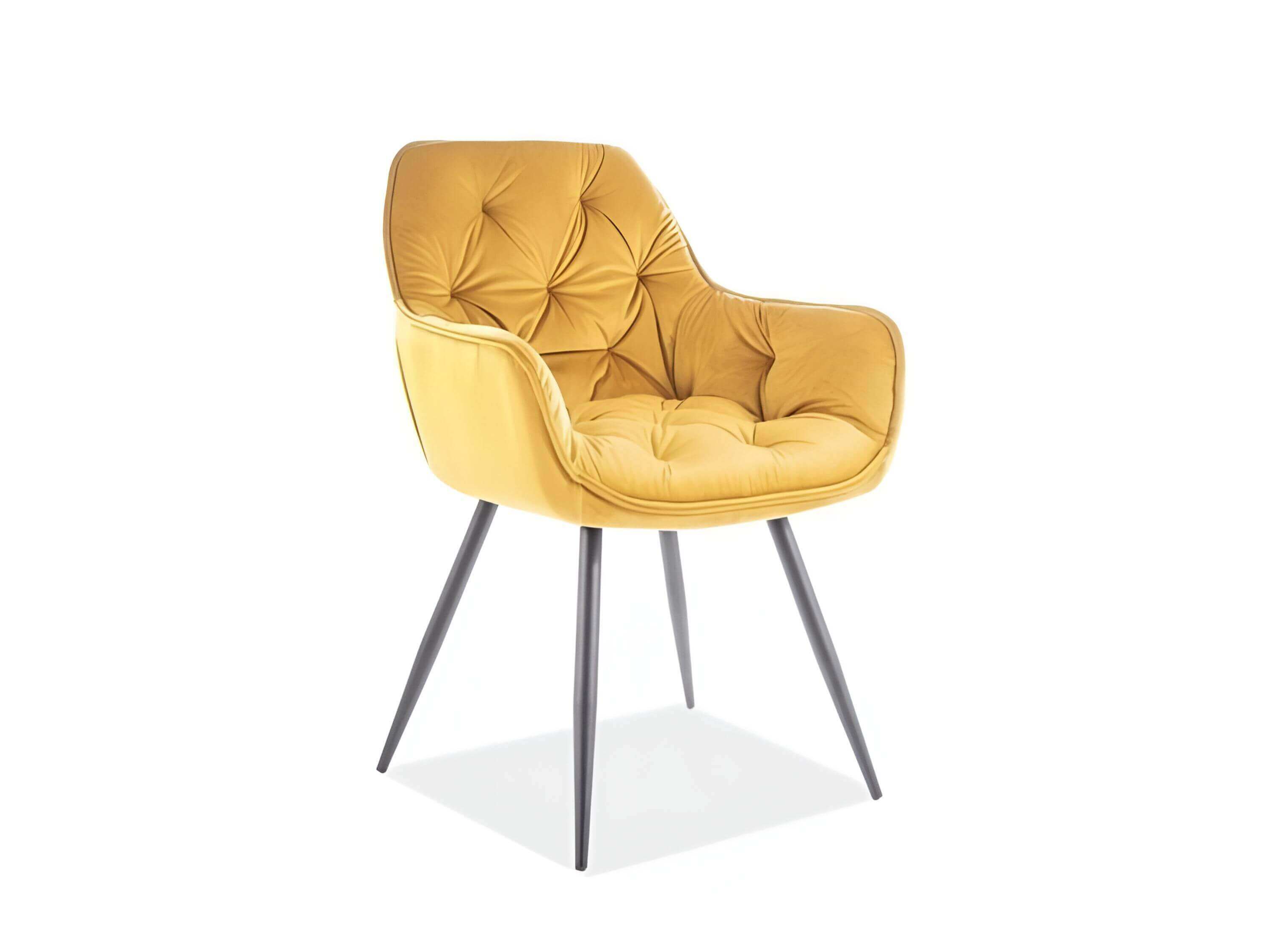 SI Jedálenská stolička Bria - horčicová