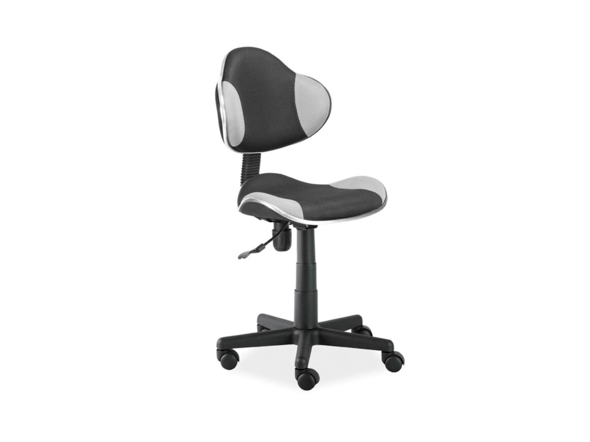 Kancelárska stolička Eda - sivá/čierna