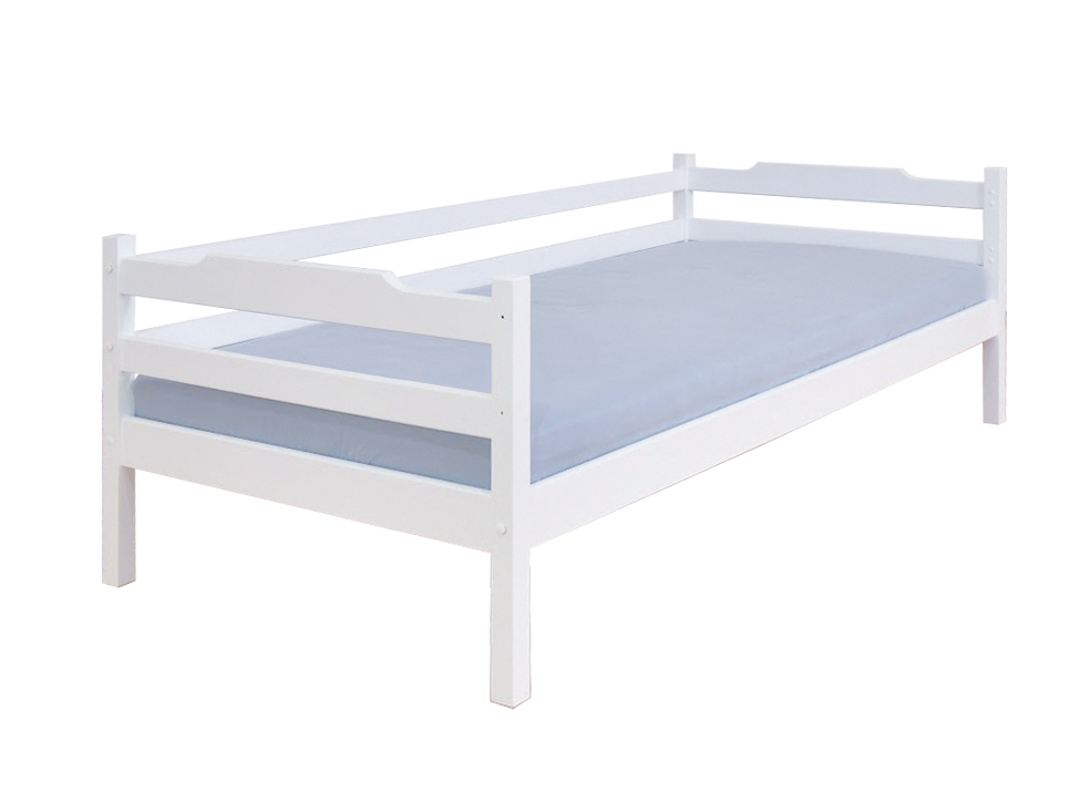 Wilsondo Jednolôžková  posteľ Oľga 7 - 200x90 - biela