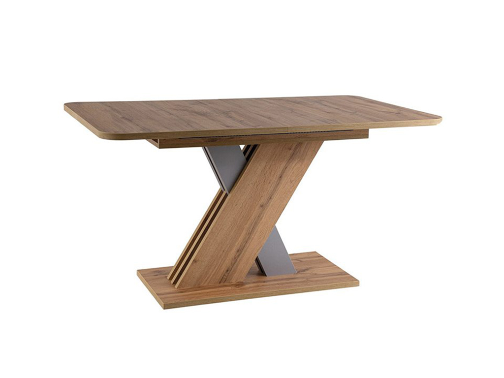 SI Rozkladací jedálenský stôl Elex 140-180x85 - dub