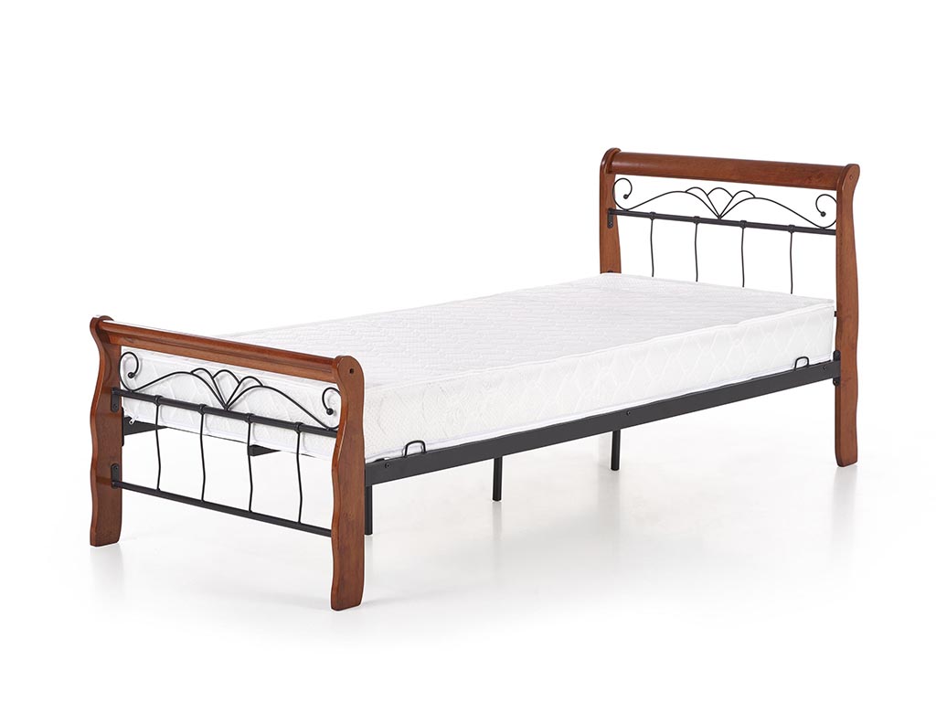 HL Jednolôžková kovová posteľ Veronica 90 x 200