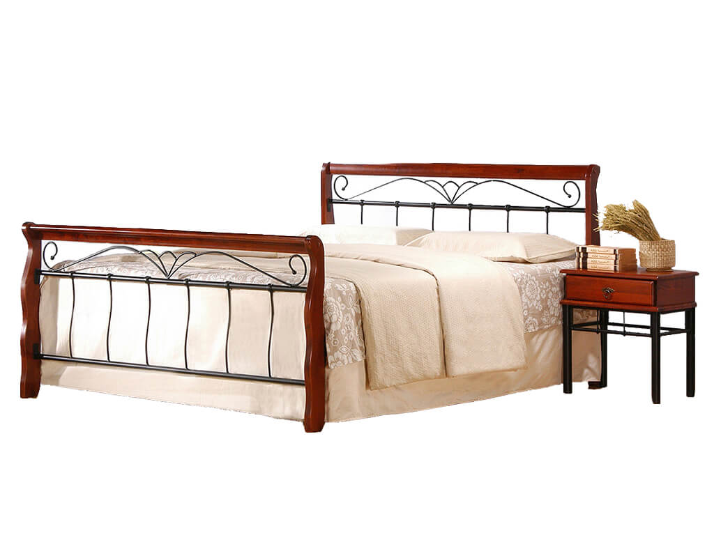 HL Manželská kovová posteľ Veronica 160 x 200