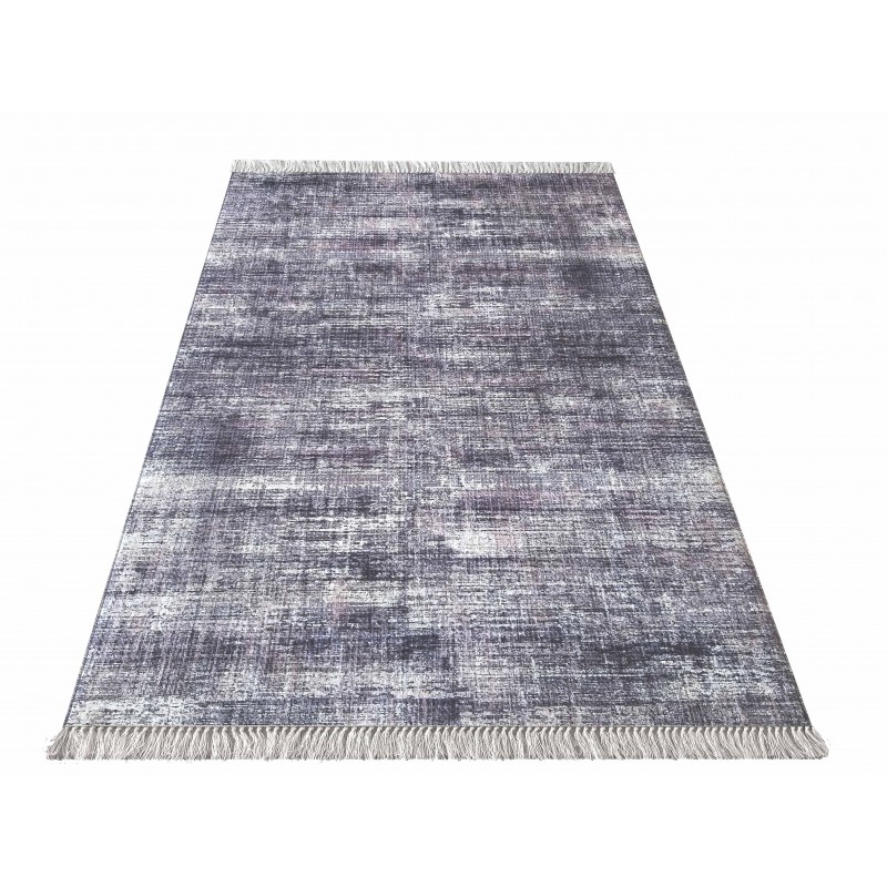 DY Sivý tkaný koberec BLAK 02 Rozmer: 160x220 cm