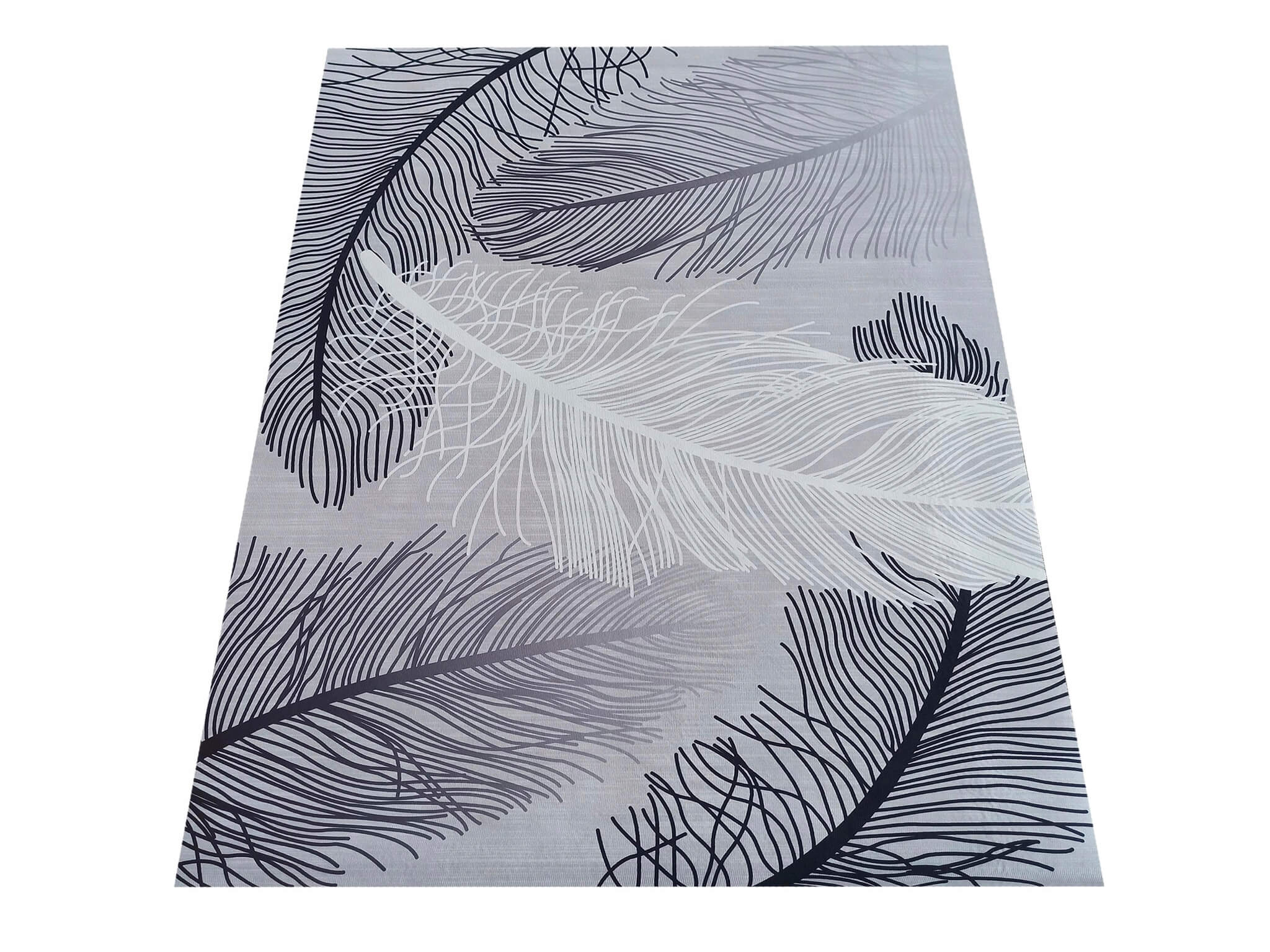 DY Sivý moderný koberec Lyx Rozmer: 60x100 cm