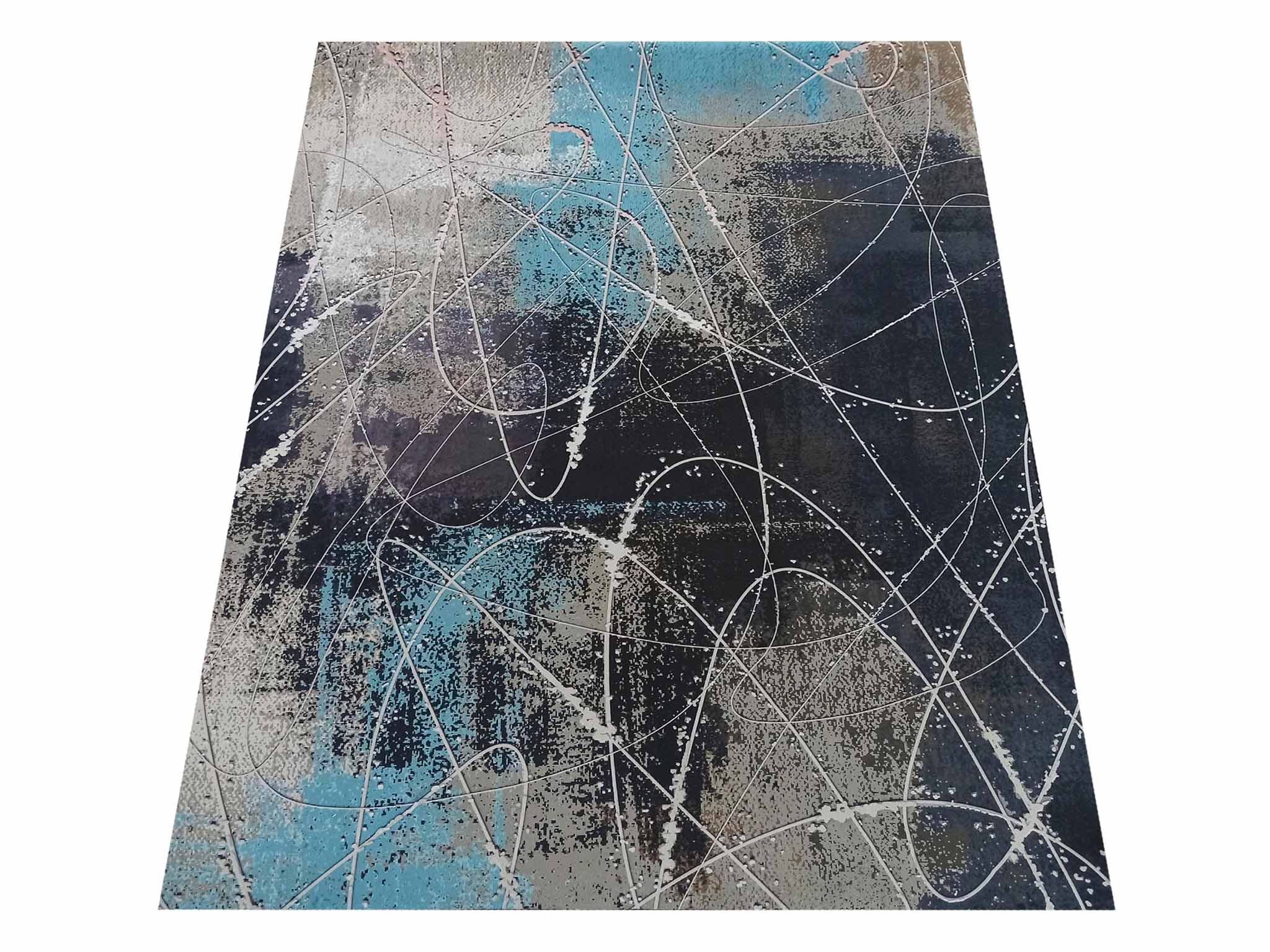 DY Farebný abstraktný koberec Carby Rozmer: 60x100 cm