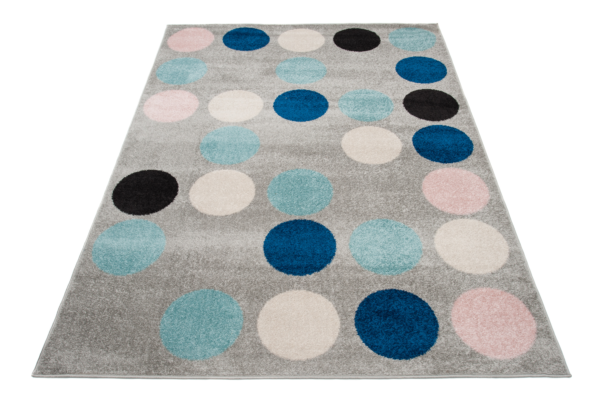 TA Modro-sivý bodkovaný koberec Royal Rozmer: 240x330 cm