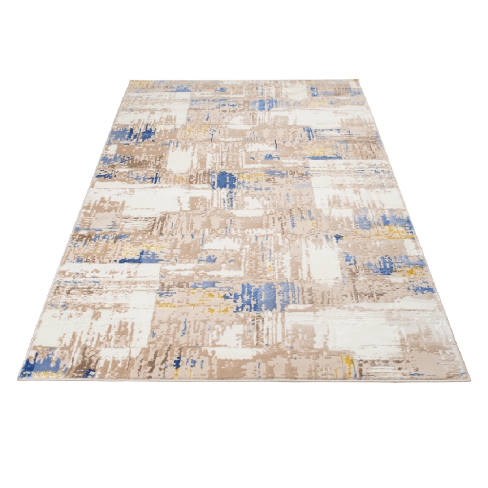 TA Béžový dizajnový koberec Leo Rozmer: 80x150 cm
