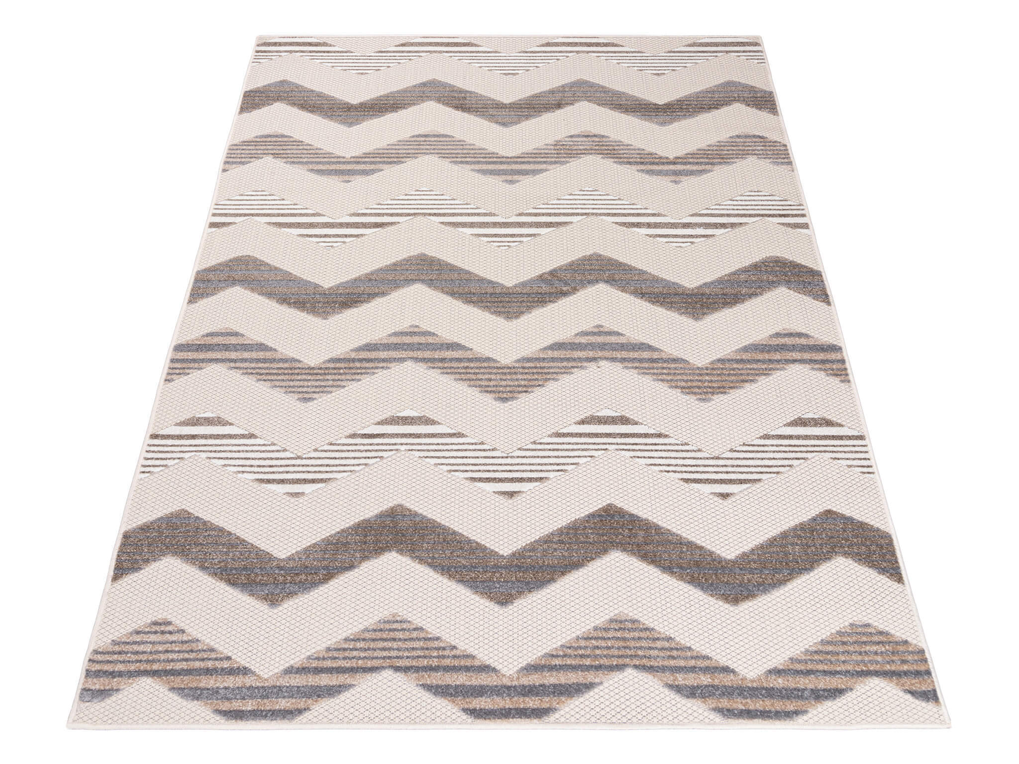 TA Krémový tkaný koberec Ultimo Rozmer: 80x150 cm