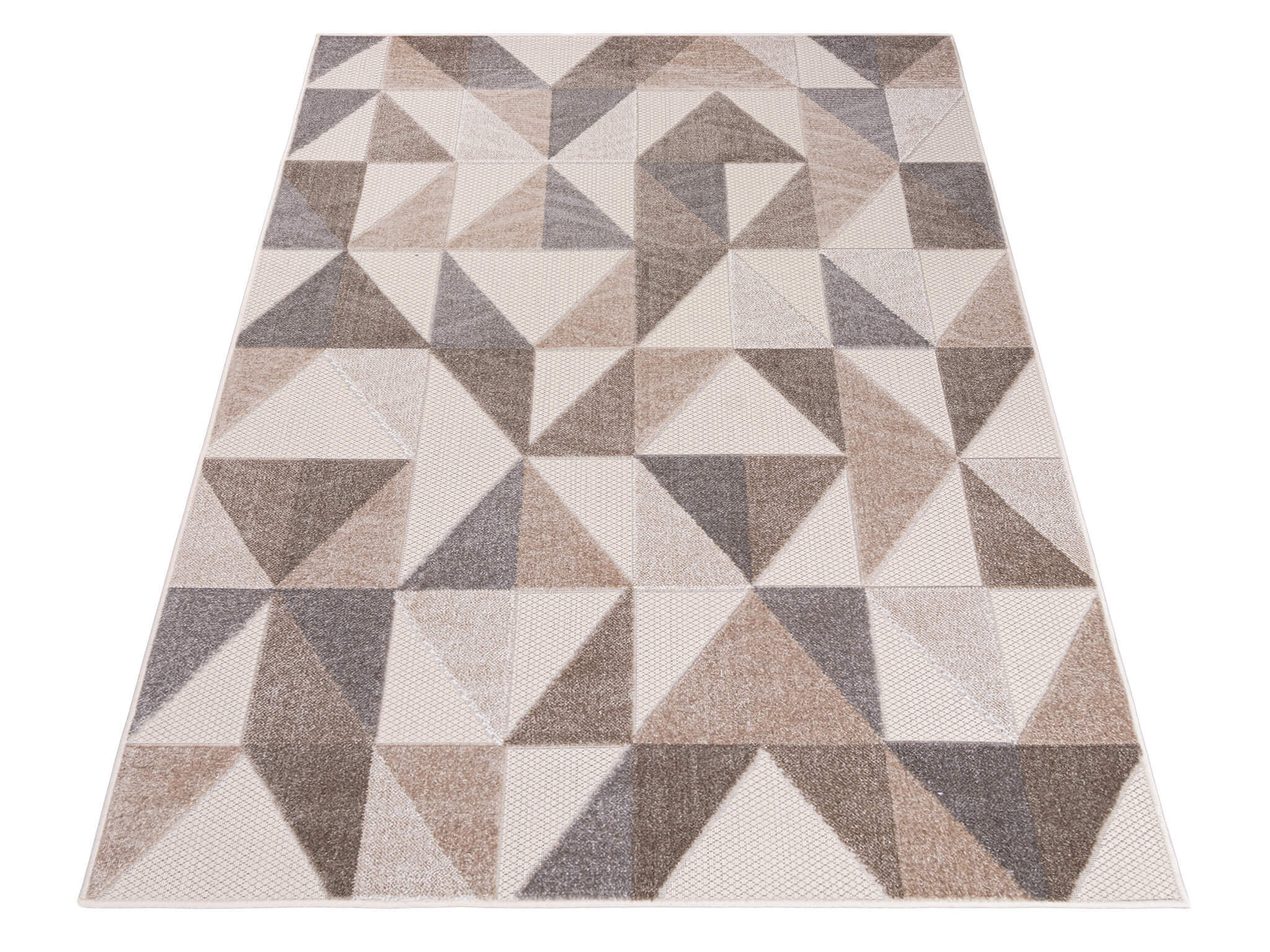 TA Krémový vzorovaný koberec Nuve Rozmer: 120x170 cm