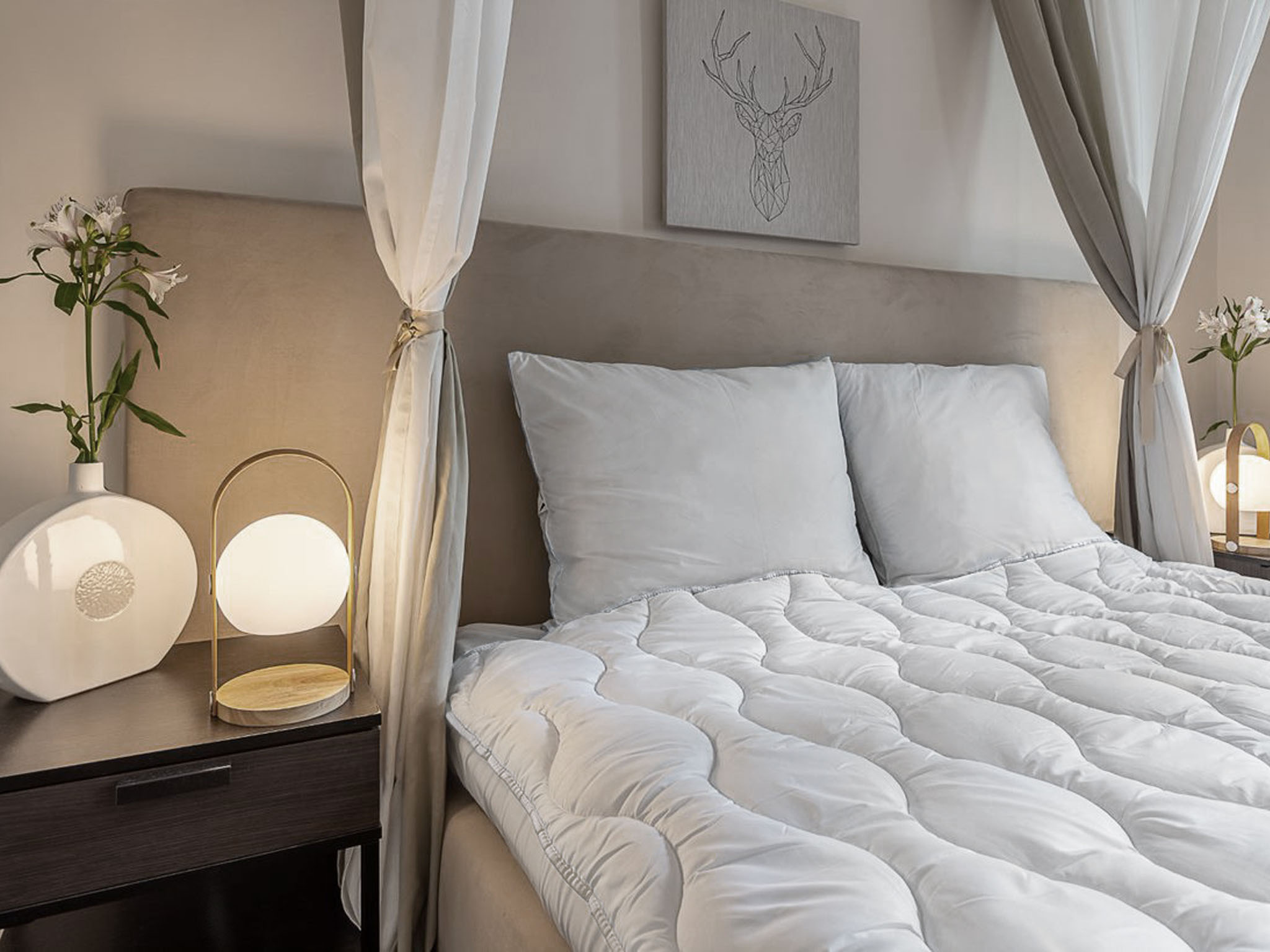 Jaamatrac SET paplón a 2ks vankúš Vivaldi (70x80 + 220x200)