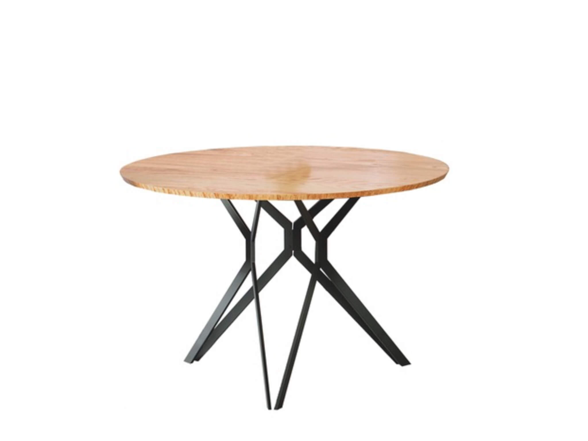 Okrúhly jedálenský stôl PIXEL II 120 - zlatý dub