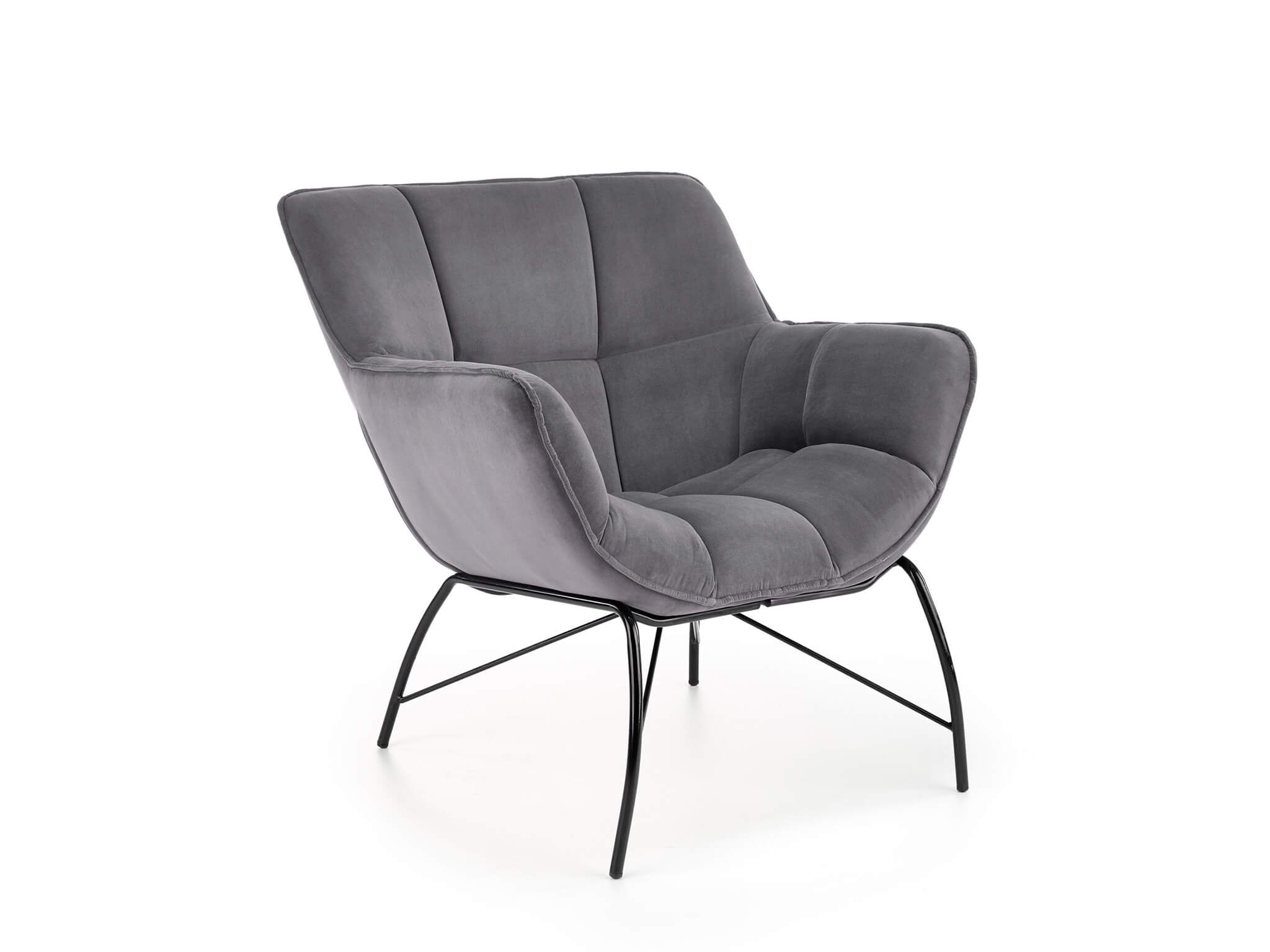 HL Kreslo Belton - sivá