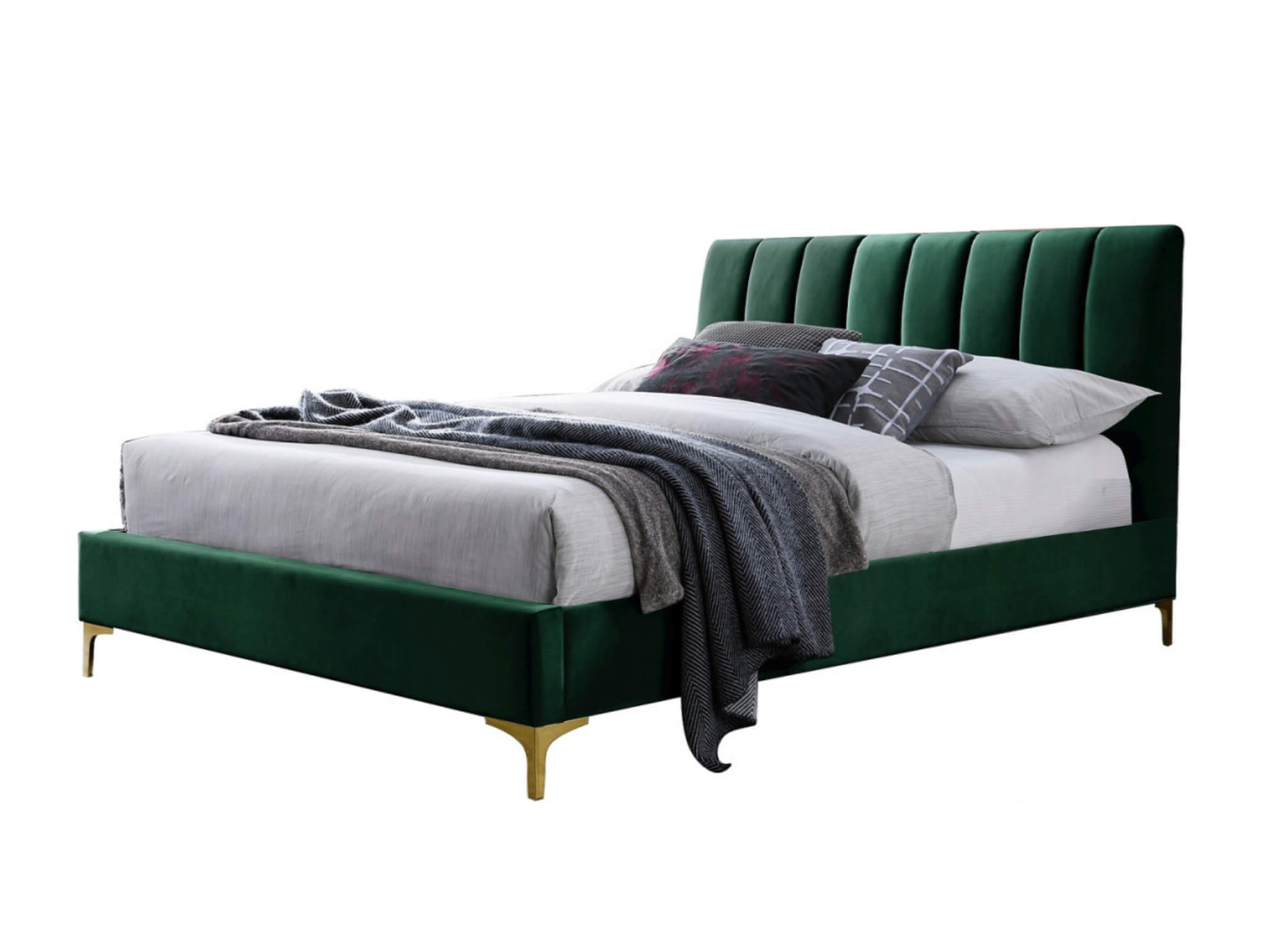 SI Manželská posteľ MIRAGE - zelená