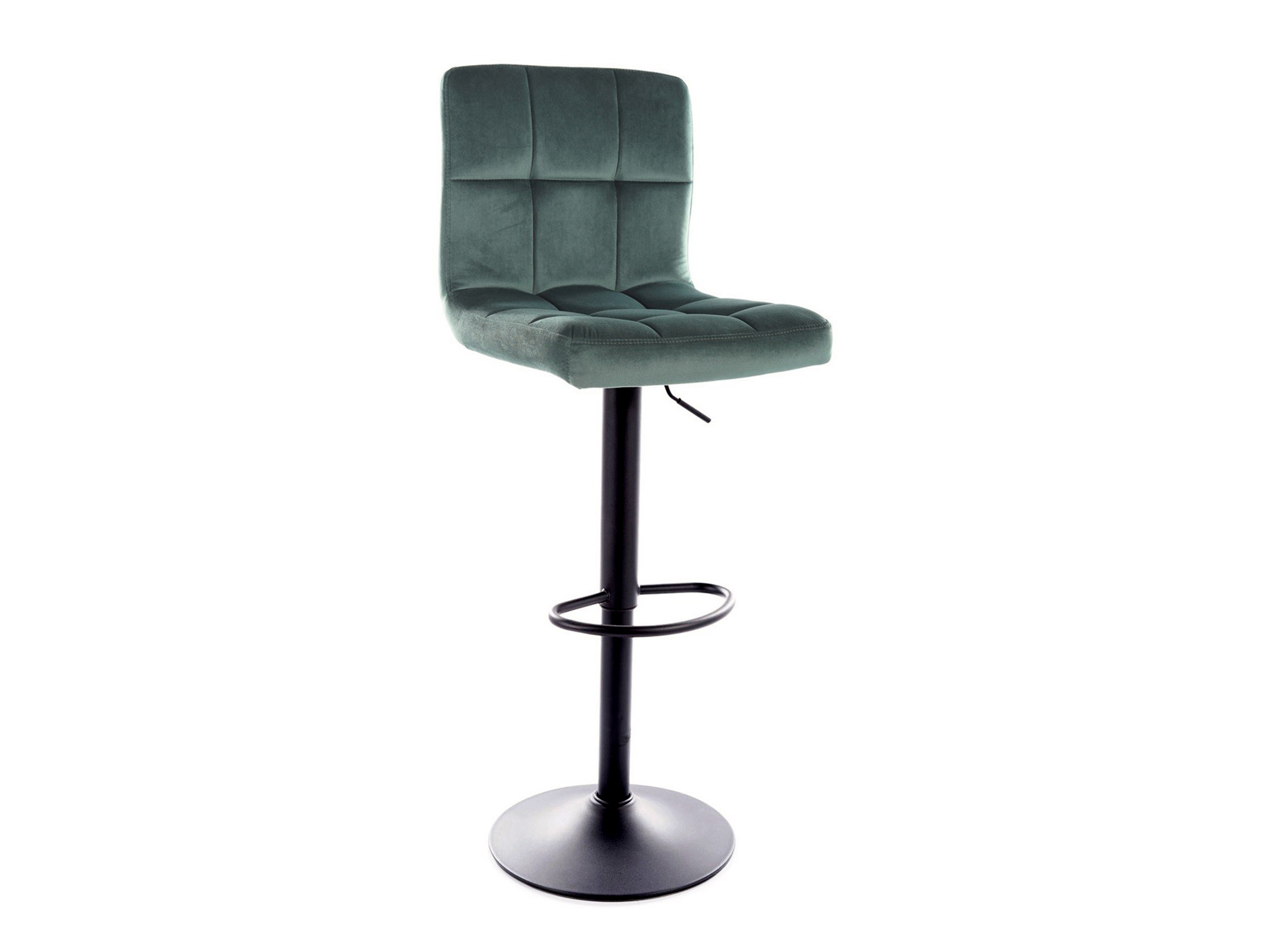 SI Barová stolička C105 VELVET - zelená