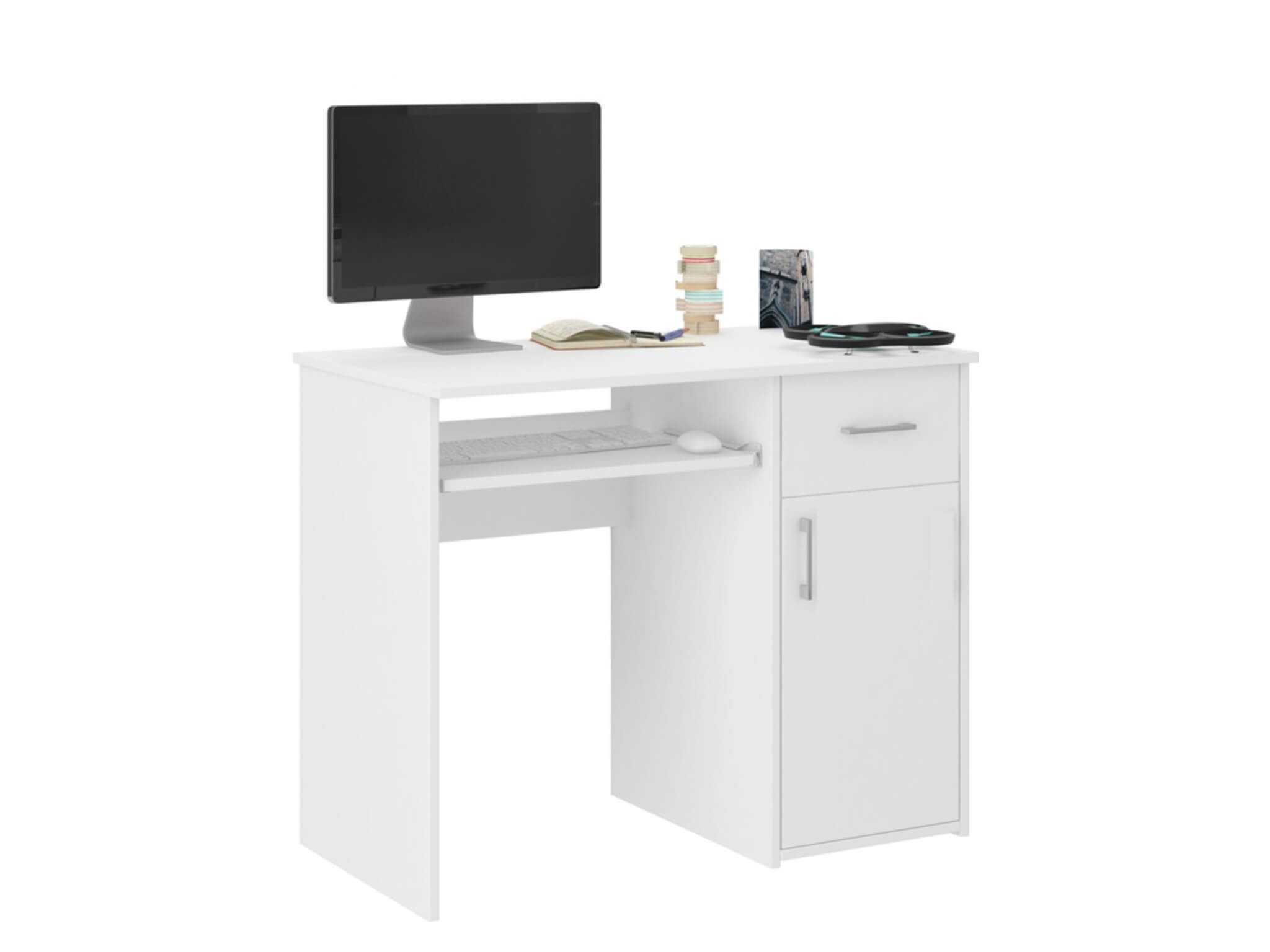 MB Písací stôl Cali N9 - biela
