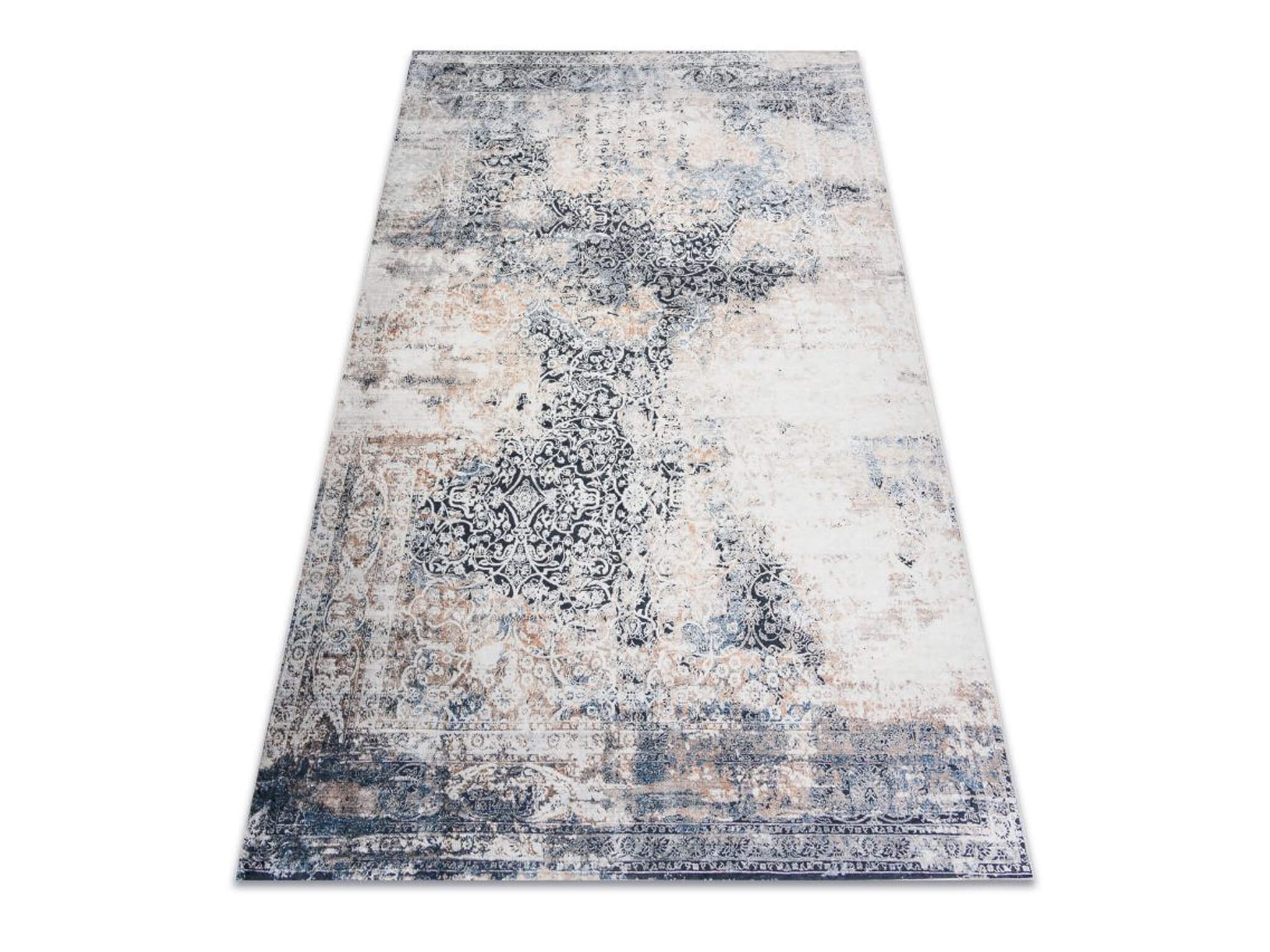 DW Béžový orientálny koberec Amel Rozmer: 80x150 cm