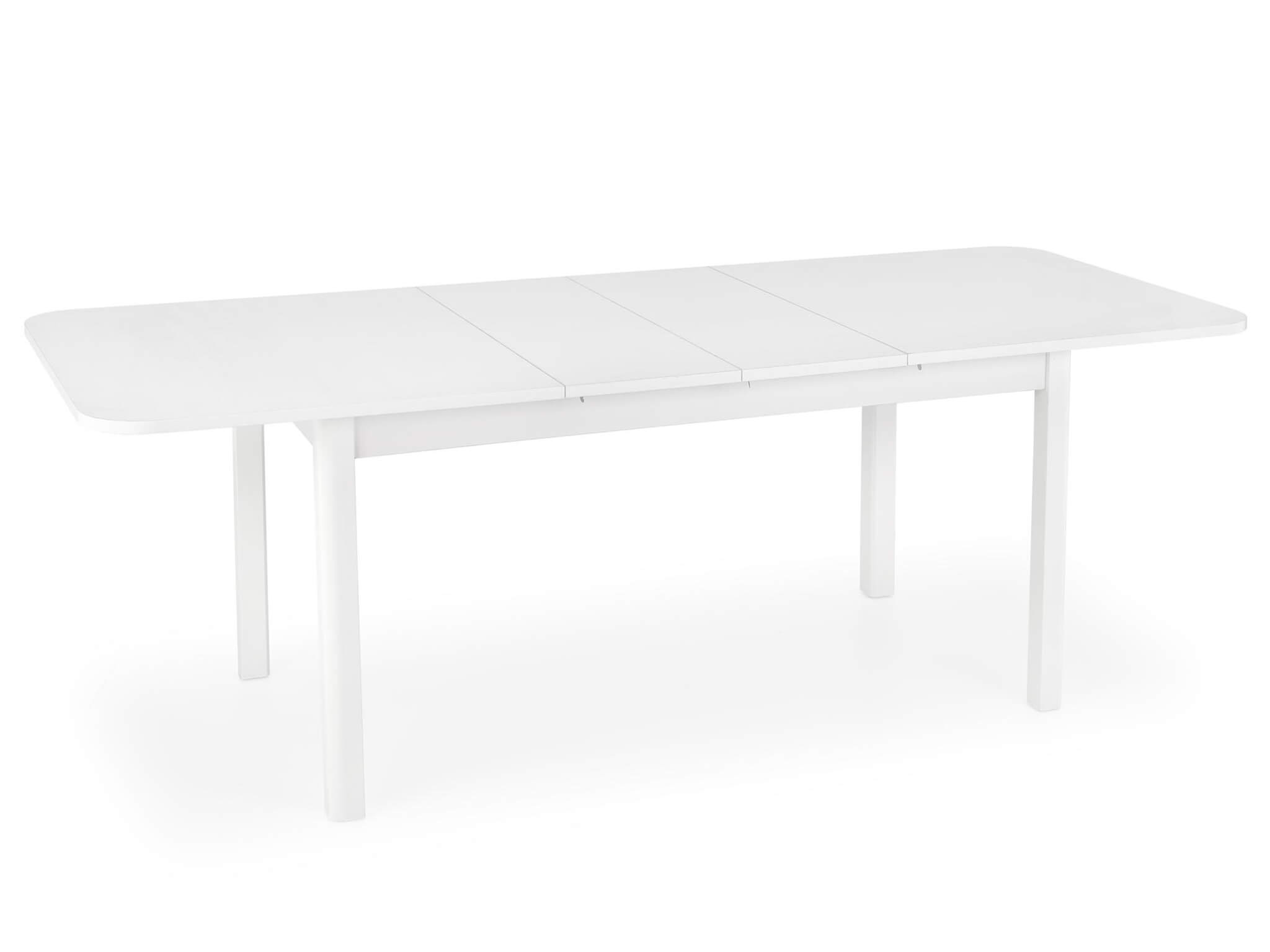 HL Rozkladací jedálenský stôl FLORIAN 160-228x90 - biela
