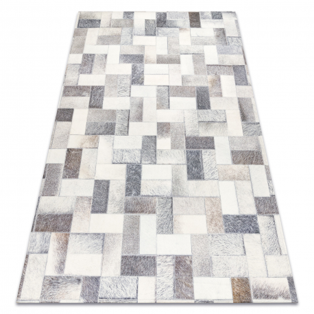 DW Sivo-biely koberec Patchwork Rozmer: 120x170 cm