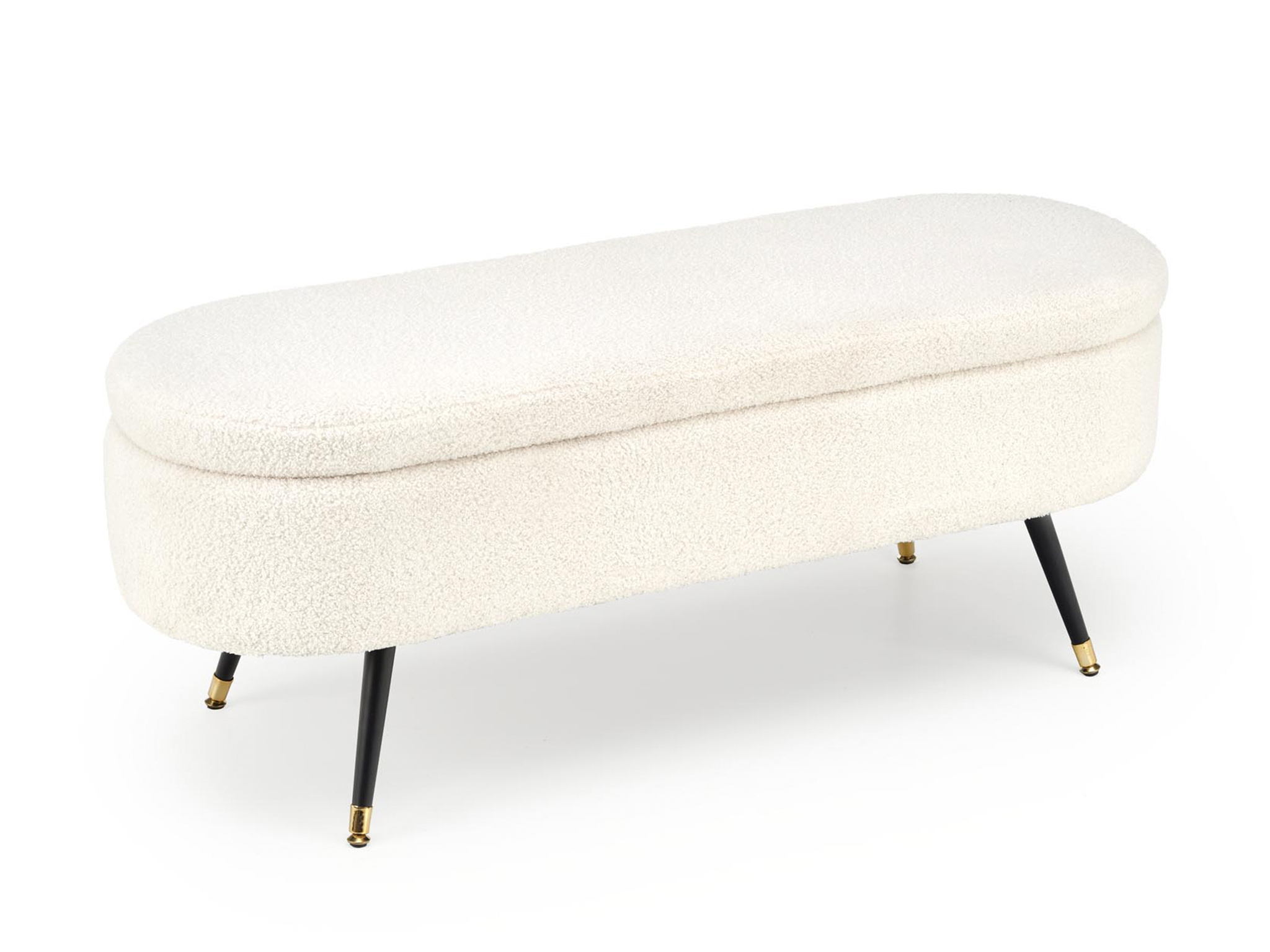 HL Taburetka s úložným priestorom Aveiro - krémová