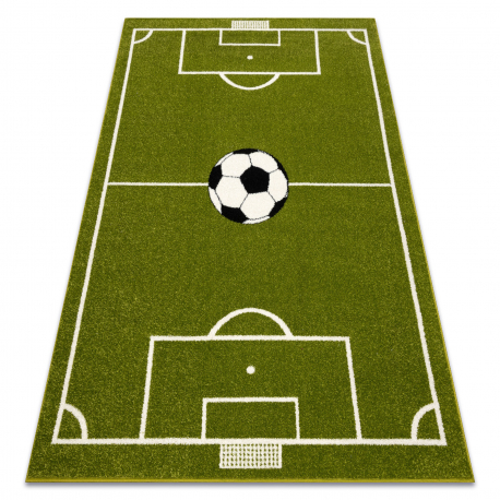 DW Zelený detský koberec Mundial Rozmer: 80x150 cm