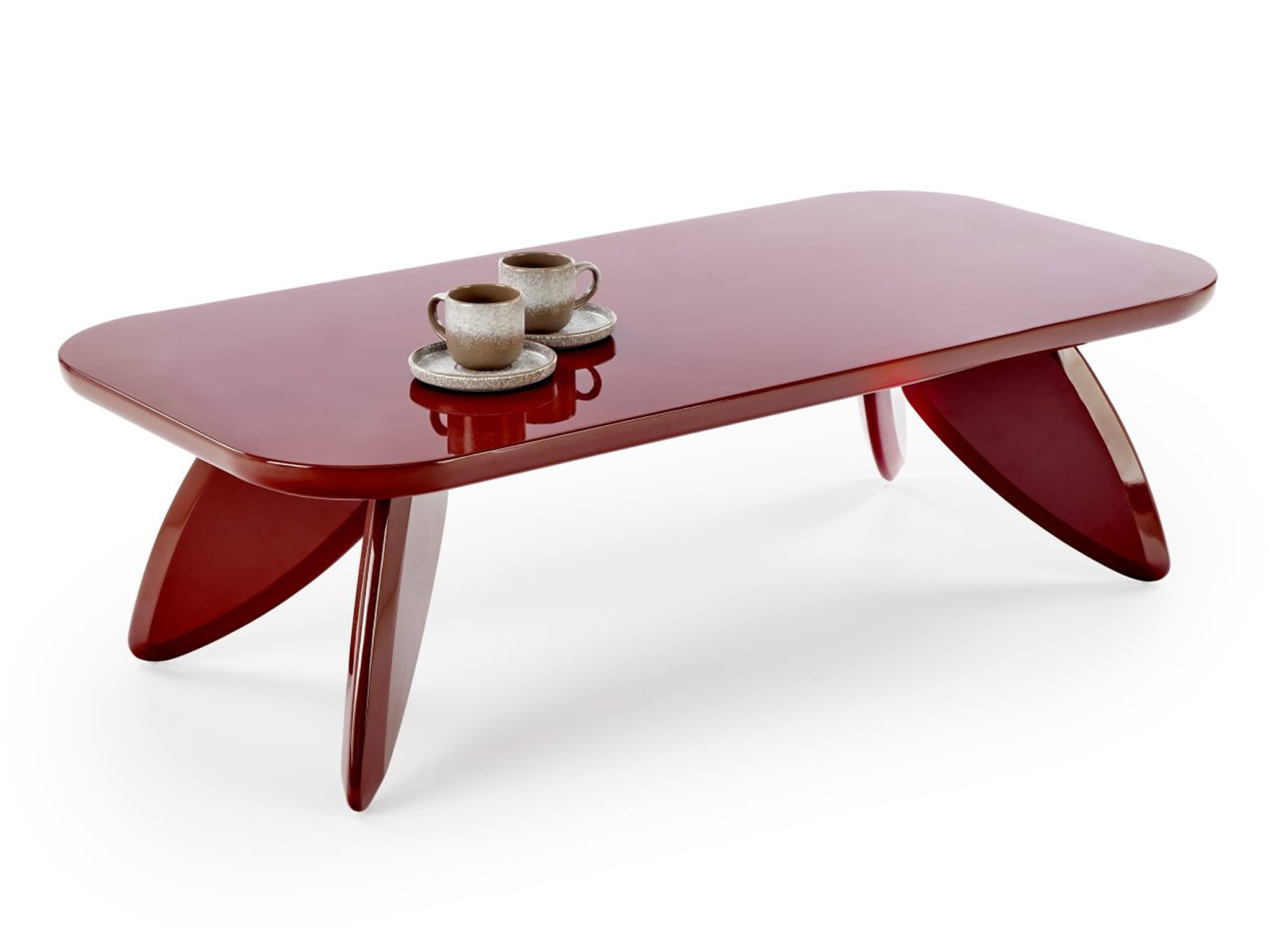 HL Konferenčný stolík Soraya - bordová