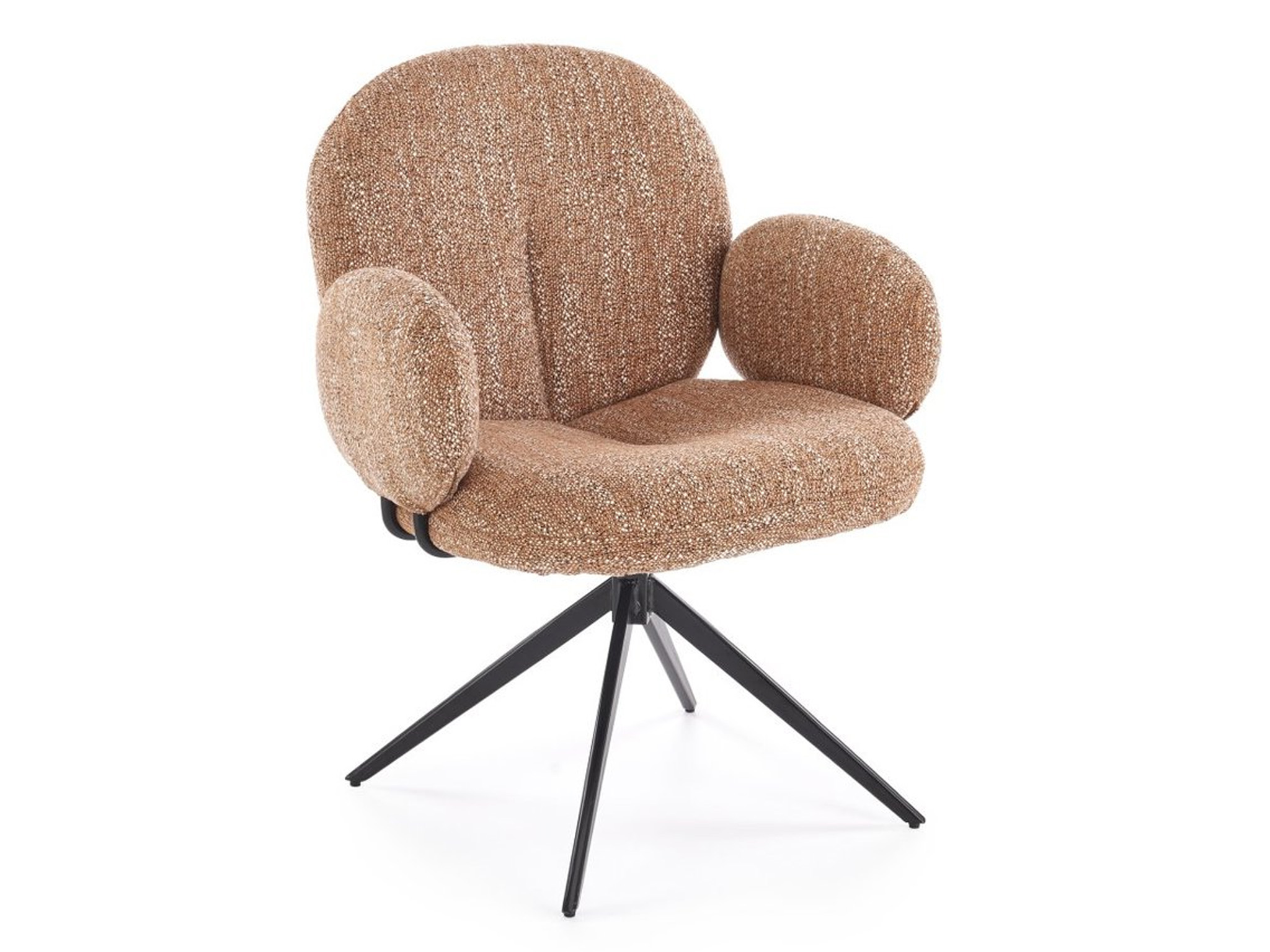 HL Otočné kreslo Vivienne K568 - škoricová