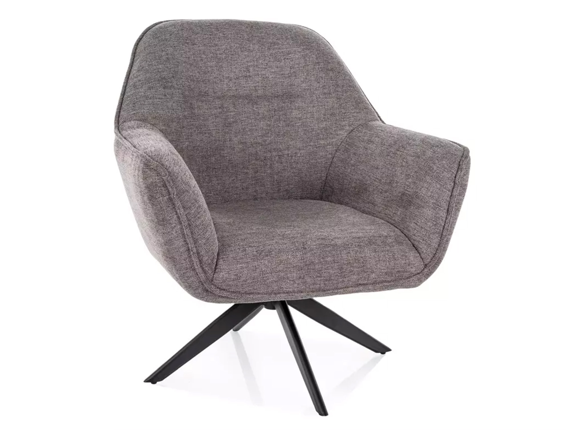 SI Otočné kreslo Galia - sivá