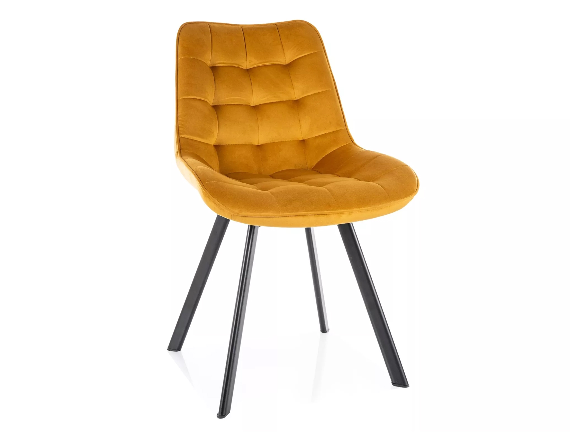 SI Jedálenská stolička Notti - horčicová