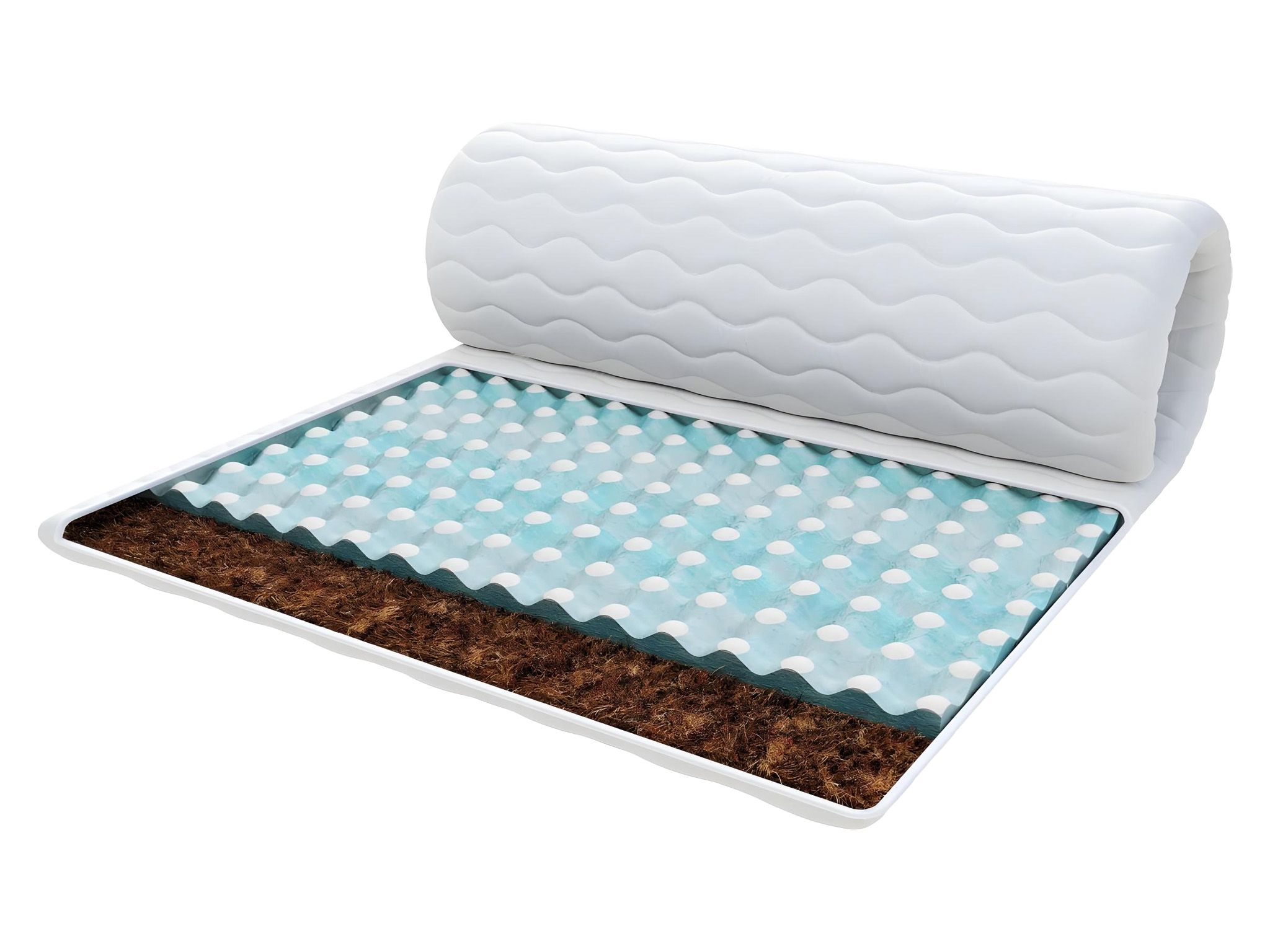 Jaamatrac Vrchný matrac s kokosom Malto 80x200 - 5 cm