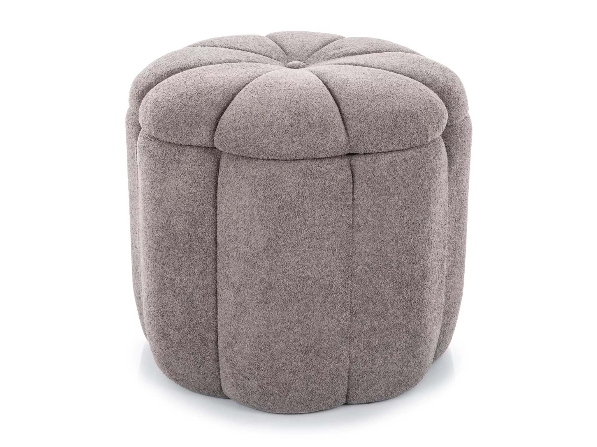 SI Taburet Tup s úložným priestorom - sivá