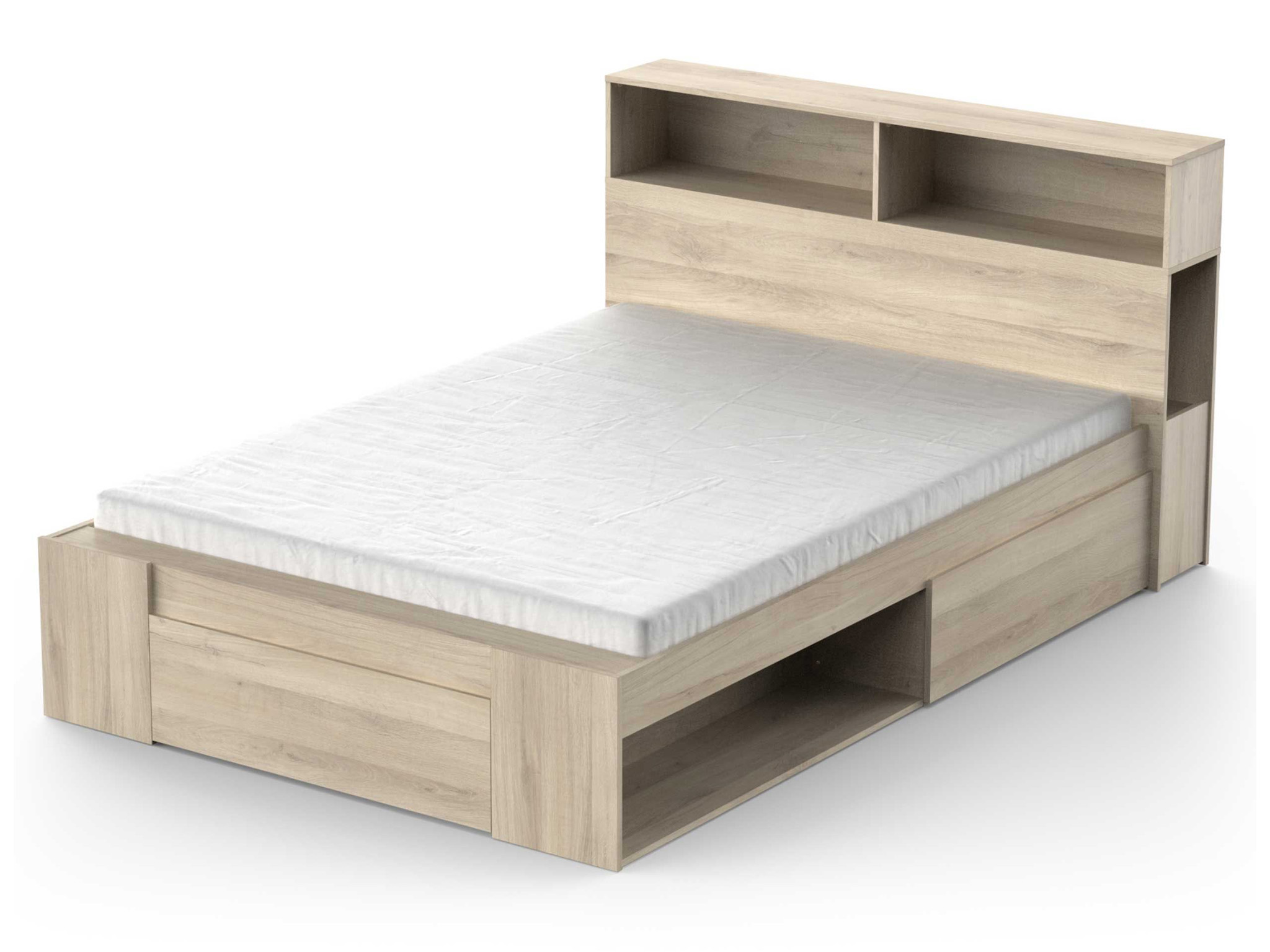 CB Manželská posteľ s úložným priestorom Maximax 140x190/200