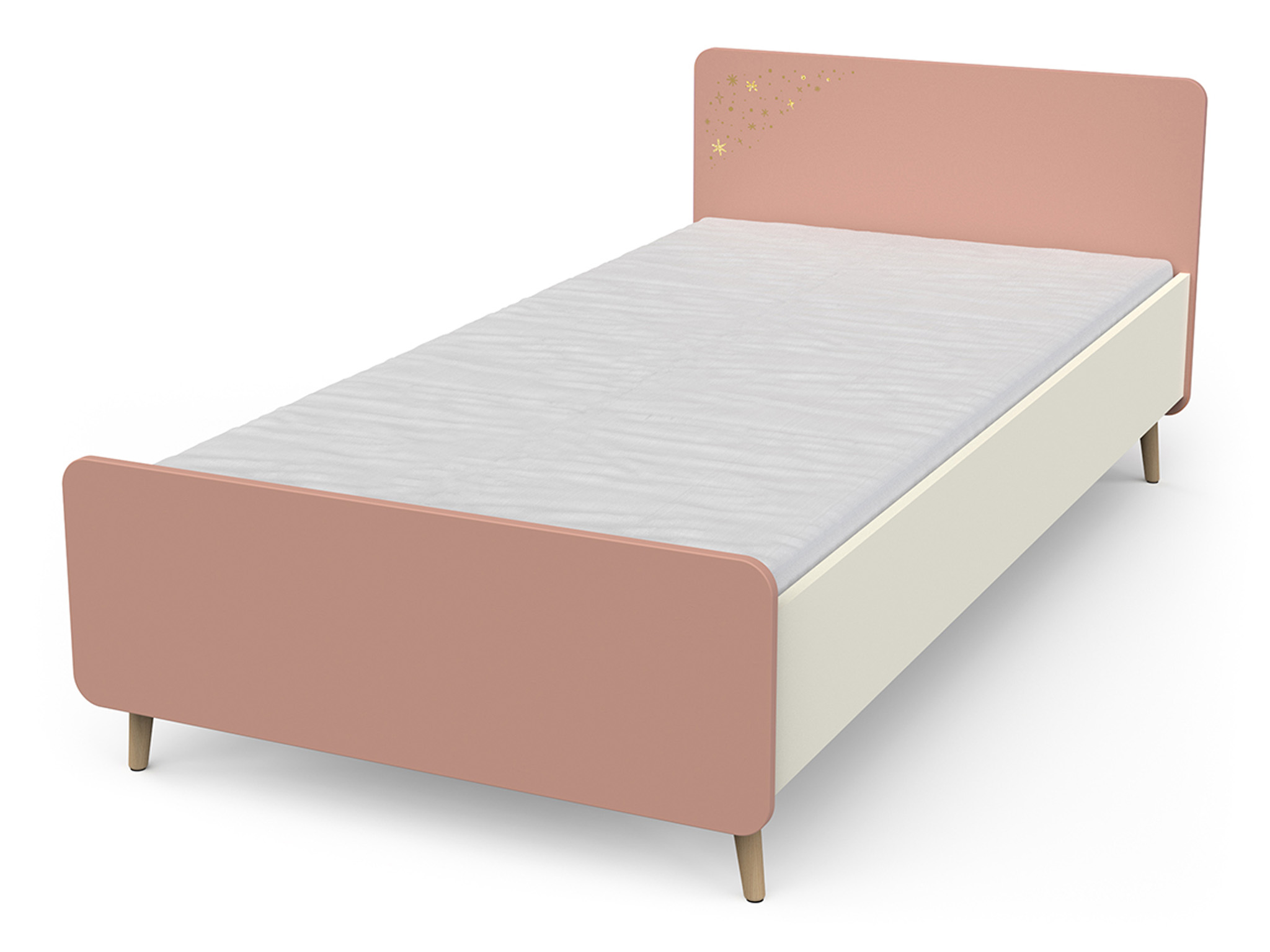 CB Detská posteľ Suzie 90x200 - ružová