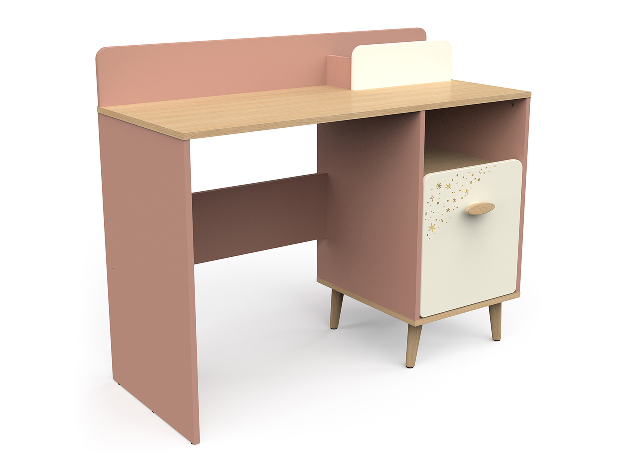 CB Detský písací stôl Suzie - ružová
