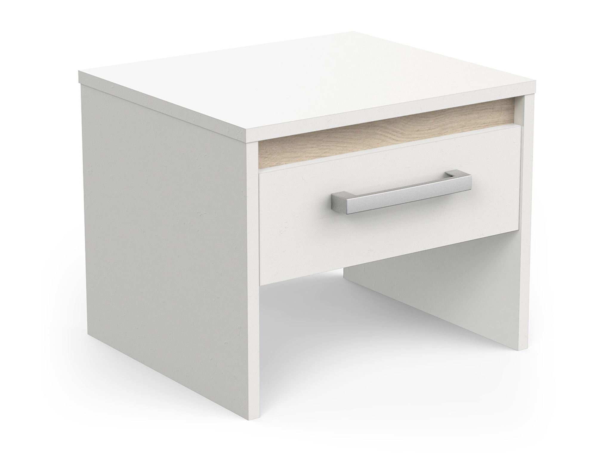 CB Nočný stolík Watson - biela