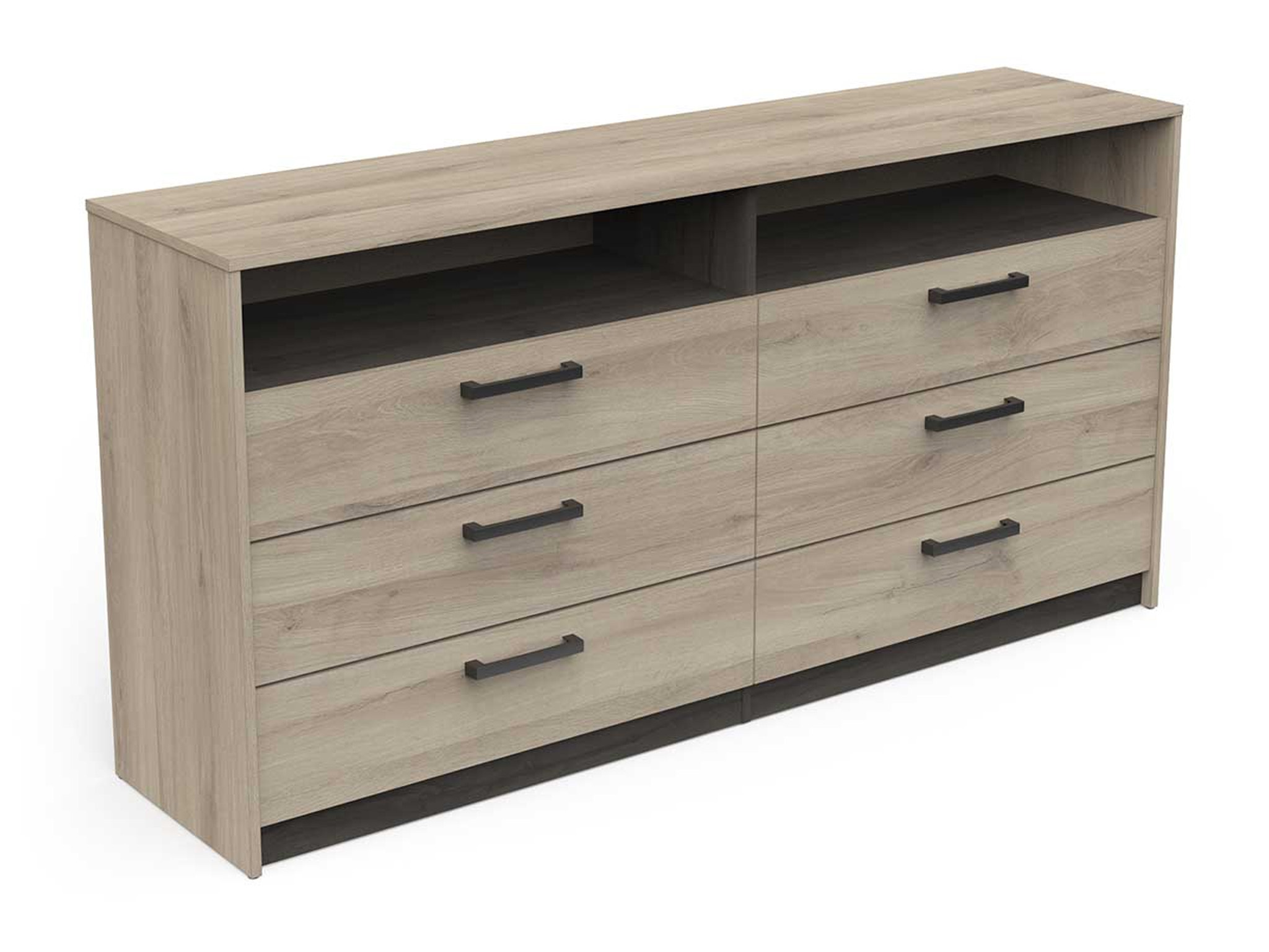 CB Široká komoda Watson - dub