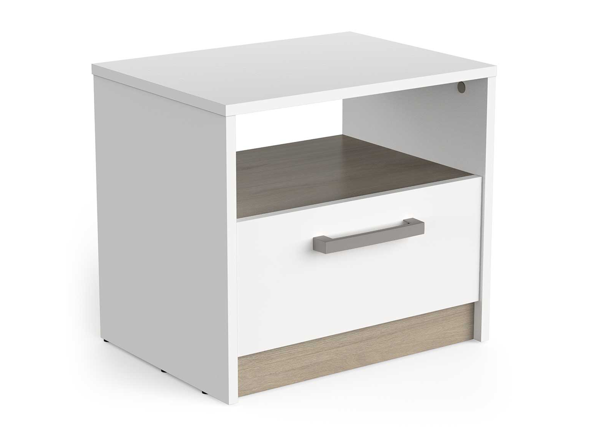 CB Nočný stolík Watson 2 - biela