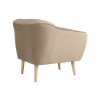 Kreslo Bjorn v béžovej farbe