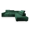 Moderný gauč Nola v zelenej farbe