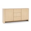 Široká komoda Bori v dubovom dekore