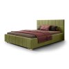 Svetlozelená čalúnená posteľ 180x200 Lily