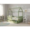 Detská posteľ Johny v olivovom prevedení