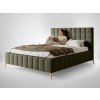 Olivová posteľ Greid 140x200