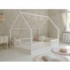 Biela detská posteľ Bianco Duo