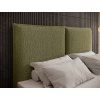 Čalúnené čelo v olivovej farbe