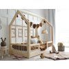 Detská montessori posteľ Bianco Duo II 80x160