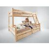 Drevená poschodová posteľ Petra 6